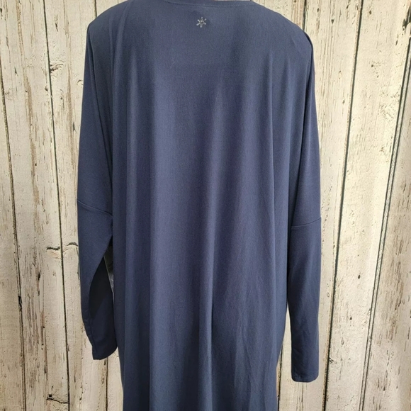 Women's Large Splendid Studio Active Jersey Drape Tunic Long Sleeve Top NEW nwt - Picture 6 of 9